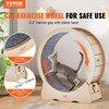 VEVOR Cat Exercise Wheel, Large Cat Treadmill Wheel for Indoor Cats, 35.8 inch Cat Running Wheel with Detachable Carpet and Cat Teaser for Running/Walking/Training, Suitable for Most Cats