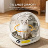 Self-Cleaning Cat Litter Box | Fully Enclosed Automatic, App Control, Extra Large Space | Smart Pet Toilet Tray