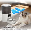 Automatic cat feeder, programmable pet food dispenser, suitable for dogs and cats to use