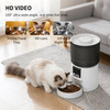 Automatic cat feeder, programmable pet food dispenser, suitable for dogs and cats to use