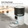 Automatic cat feeder, programmable pet food dispenser, suitable for dogs and cats to use