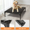 Breathable Raised Oxford Pet Bed Fits Small to Large Dogs