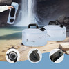 13L Portable Water Bag, Durable Leak-Proof Bucket, Collapsible Water Container, Suitable For Outdoor Camping, BBQ, Hiking, Travel, Backpacking, Rvs,Outdoor Adventures, Emergency Home Water Storage