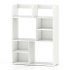 Desktop Display Rack with 8 Open Cubes for Home Office