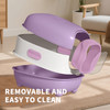 E-type large cat specific litter box, closed and detachable litter box, flip design, odor proof, easy to clean