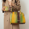 MKF Collectin Miriam Croc-Embossed Tote Bag Elegant Vegan Leather Structured by Mia K.