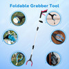 Grabber Reacher Tool - 32' Extra Long Foldable Gripper and Reaching Tool - Heavy Duty Pick Up Stick Grabbers for Seniors, Trash, Surgery Recovery Must Haves Gifts