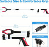 Grabber Reacher Tool - 32' Extra Long Foldable Gripper and Reaching Tool - Heavy Duty Pick Up Stick Grabbers for Seniors, Trash, Surgery Recovery Must Haves Gifts