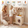 Chef Pretend Play Kitchen for Kids with Realistic Lights and Sounds