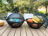 Fruit Basket With Lid - Decorative Fruit Bowl Metal Wire Basket Covered Fruit Bowl Strainer For Fruits Vegetables Fruit Display Stand Keeps Flies Out Φ10.7