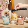 Candle Lighter with 360° Flexible Neck & Safety Lock, Windproof USB Rechargeable Electric Lighter Gift Sets, Flameless Arc Long Lighters Matches for Grill, BBQ, Camping, Fireplace, Stove