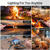 Candle Lighter with 360° Flexible Neck & Safety Lock, Windproof USB Rechargeable Electric Lighter Gift Sets, Flameless Arc Long Lighters Matches for Grill, BBQ, Camping, Fireplace, Stove
