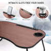 Laptop Stand for Bed ,Portable Lap Desk,23.8"*15.8"*10"