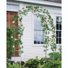 Metal Garden Arch Trellis,Adjustable Arbor Trellis,White