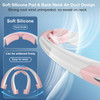 Neck Fan, 6 Speeds Adjustable Portable Personal Fan Rechargeable, Faster Cooling Wearable Fan, Ultra Quiet for Home, Office, Travel, Outdoor