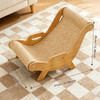 C-type sisal cat lounge chair - a breathing lounge chair that combines scratch, rest, and paw grinding in a minimalist art form