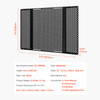 RV Screen Door Protector, Adjusts from 22 to 31.5 inch, Adjustable Door Grille, Easy to Install, Reinforced Breathable Honeycomb Holes, Iron Camper RV Entry Protector for Pet Protection, Black