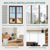 Window type disguised surveillance camera, built-in WiFi, motion detection alarm, suitable for cross-border security of homes/shops