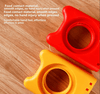 Round Sandwich Cutter and Sealer - Uncrustables Bread Maker for Kids, PP & Stainless Steel Pocket Sandwich Mold, Easy Clean DIY Lunch Tool for Bento Boxes