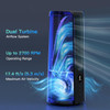 Desk Fan, 13 Inch Portable Bladeless Fan, Small Quiet Table Fan with 60°Oscillating, 9 Speeds & 9H Timer, LED Display, Button Control, Easy to Clean, Personal Desktop Fan for Bedroom, Office