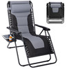 Sleeve-encased zero-gravity chair, heavy-duty outdoor recliner, foldable anti-gravity outdoor leisure chair