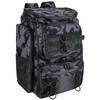 42L/11Gal Fishing Backpack Large Capacity Fishing Tackle Storage Bag with Rod Holders 16-Pocket Water-Resistant with Divider Adjustable Padded Straps for Fishing Gear Outdoor Camping Hiking