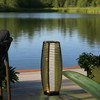 Solar Floor Lamp, Outdoor Garden Lantern Pathway Light & Decorative Driveway Lighting with Auto On/Off LED Lights