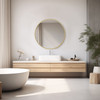 Black Round Wall Mirror 20-30 Inch, Bathroom Mirrors for Over Sink, Circle Mirror for Bathroom, Entryway, Bedroom, Vanity
