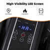Compact Under-Desk Elliptical – Quiet Mini Pedal Exerciser with Adjustable Speed and LED Display