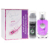 Mahasin Crystal Violet by Lattafa for Women - 2 Pc Gift Set 3.4oz EDP Spray, 1.7oz Perfumed Spray