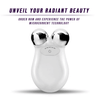 Set of 3- Lift, Sculpt and Glow Toolkit - LED Therapy, Electric Gua Sha and Microcurrent Toning Device for Radiant Skin - At-Home Facial Massager, Anti-Aging Beauty Set