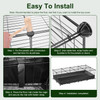 DIY Assemble Metal Small Pet Play Enclosure Multiple Layout Options,Small Animal Playpen DIY Metal Pet Enclosure with 20 Panels Waterproof Floor Mat for Hedgehogs Chickens Ducklings Rabbits