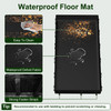 DIY Assemble Metal Small Pet Play Enclosure Multiple Layout Options,Small Animal Playpen DIY Metal Pet Enclosure with 20 Panels Waterproof Floor Mat for Hedgehogs Chickens Ducklings Rabbits
