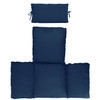 Egg Chair Cushion Hanging Basket Seat Cushion Thicken Soft Egg Swing Chair Pad Hanging Egg Chair Cushion with Headrest