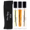 Scent Odyssey - Junoon by Rasasi for Women - 3 Pc Mini Gift Set 0.25oz Satin EDP Spray, 0.25oz Velvet EDP Spray, 0.25oz Leather EDP Spray