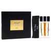 Scent Odyssey - Junoon by Rasasi for Women - 3 Pc Mini Gift Set 0.25oz Satin EDP Spray, 0.25oz Velvet EDP Spray, 0.25oz Leather EDP Spray