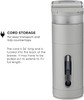 Single Serve K-Cup Pod Coffee Maker, 6 to 12oz Brew size, with Cord Storage, Perfect for Small Spaces, Studio Gray