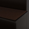 Pet Stairs, Pet Steps with Cushioned Removable Covering, for Small Dogs and Cats Up To 22 Lbs., Brown