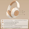 CYBORIS Active Noise Cancelling Headphones, Bluetooth 5.4 Wireless on Ear ANC Headphone with 65H Playtime, Deep Bass, Low Latency, Foldable Headset with Mic for Travel/Office/PC (Black)