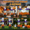 8.2 FT Cute Halloween Inflatables Pumpkin Archway Outdoor Decoration, Giant Blow up Yard Arch Decorations with Built-in LED Lights for Holiday Party Front Yard Lawn Garden Decor