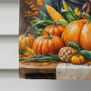 Boxer Thanksgiving House Flag Large Porch Sleeve Pole Decorative Outside Yard Banner Artwork Wall Hanging, Polyester, House Size, Multicolor