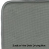 Doberman Pinscher Heirloom Fall Dish Drying Mat Absorbent Dish Drying Mat Pad for Kitchen Counter Dish Drainer Mat for Countertop, 14 x 21", Multicolor
