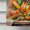 Dalmatian Thanksgiving House Flag Large Porch Sleeve Pole Decorative Outside Yard Banner Artwork Wall Hanging, Polyester, House Size, Multicolor