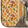 Chihuahua Heirloom Fall Dish Drying Mat Absorbent Dish Drying Mat Pad for Kitchen Counter Dish Drainer Mat for Countertop, 14 x 21", Multicolor