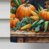 Golden Retriever Thanksgiving House Flag Large Porch Sleeve Pole Decorative Outside Yard Banner Artwork Wall Hanging, Polyester, House Size, Multicolor