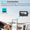 Front and rear Dash Cam, with 64GB card, 3.8 "4K UHD Wifi GPS touchscreen