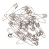 75pc Craft and Quilting Safety Pins: Steel Silver Pins for Sewing and Multipurpose Use