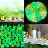 200pcs Luminous Mini Resin Ducks, Tiny Duck Bulk Glow in The Dark Small Plastic Miniature Ducks Figures for Dollhouse Decor Micro Garden Home Landscape Aquarium Craft Gifts Party Favors Toys