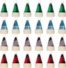 24 Pcs Mini Santa Hats for Crafts Small Christmas Knit Hat Tiny Snowman Hats Wine Bottle Cover Holder Santa