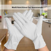 Disposable nitrile gloves, powder-free and latex-free blue examination gloves, 100 pieces per box, food-grade and chemical corrosion resistant, suitable for medical treatment, kitchen, cleaning,